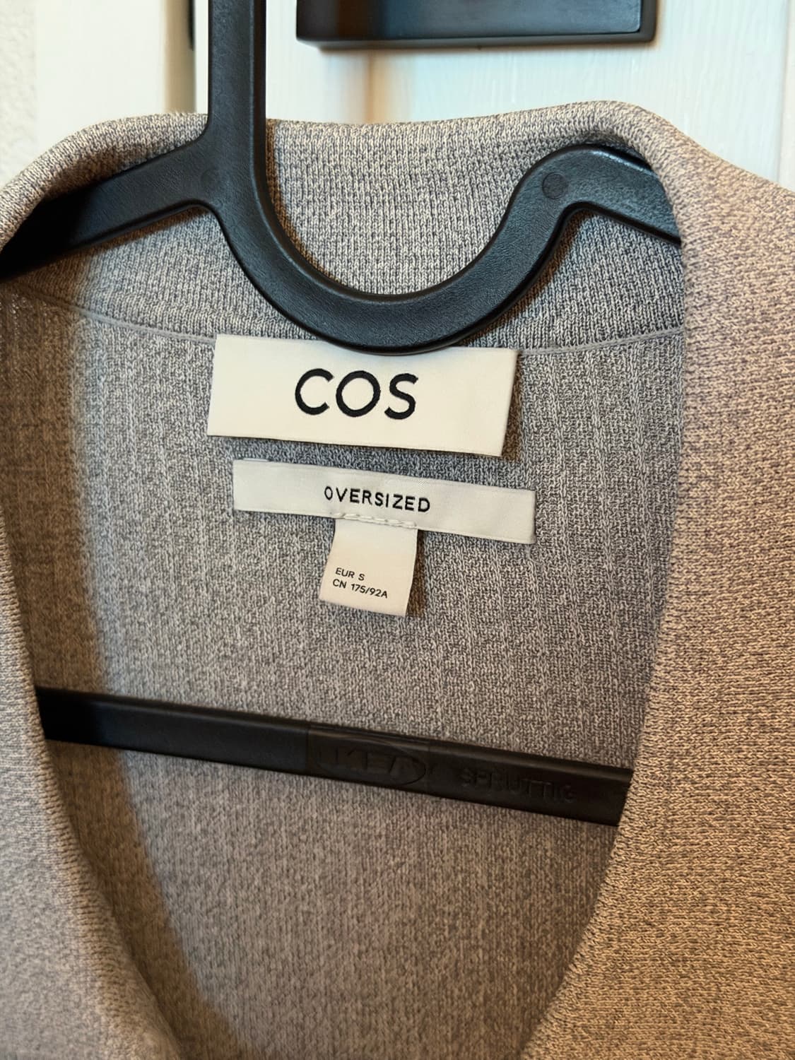 [S] 코스 COS 오버사이즈 리브드 니트 폴로 셔츠  상품이미지5