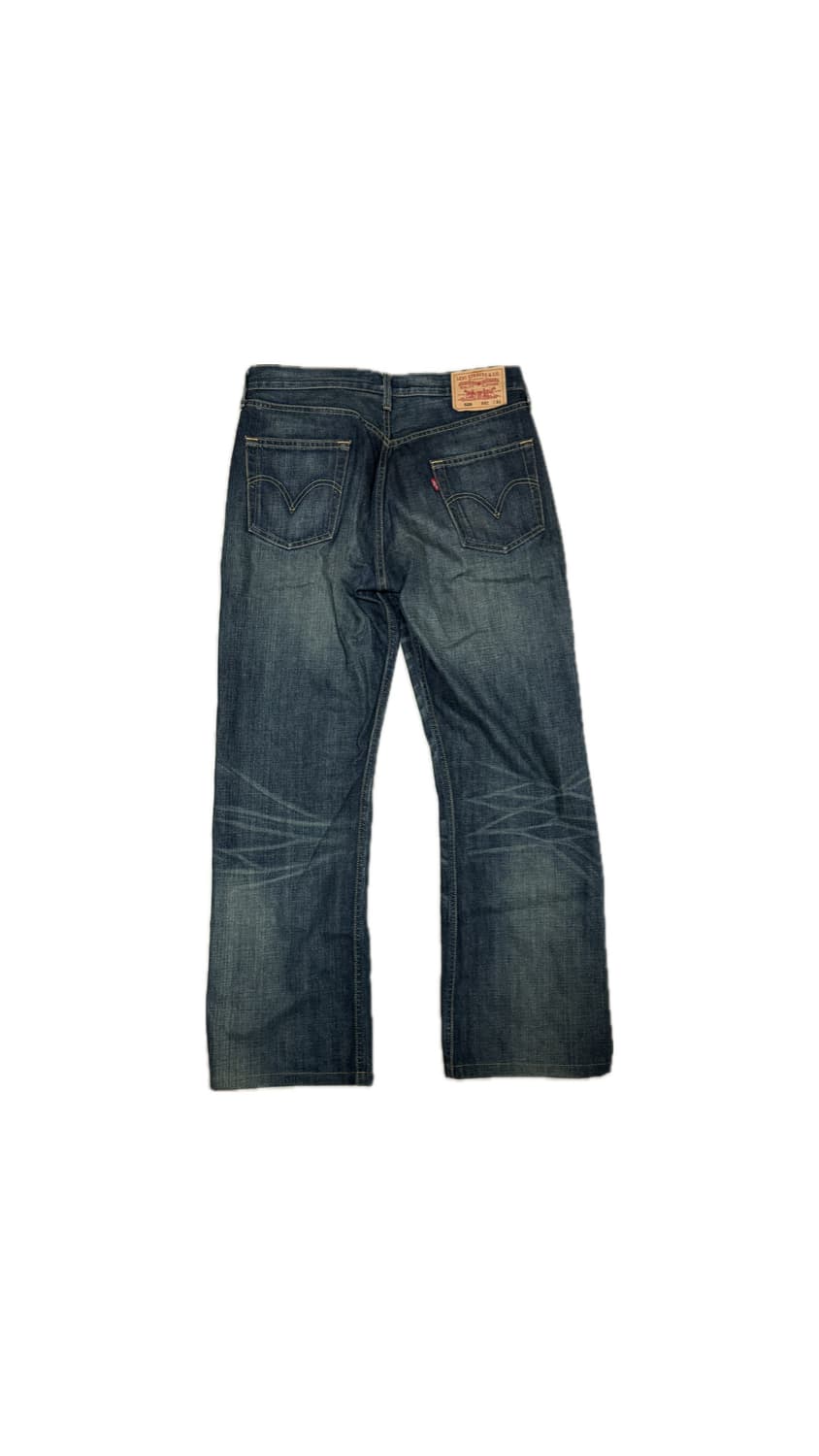 리바이스 520 레드탭 워싱 데님 팬츠 상품이미지2