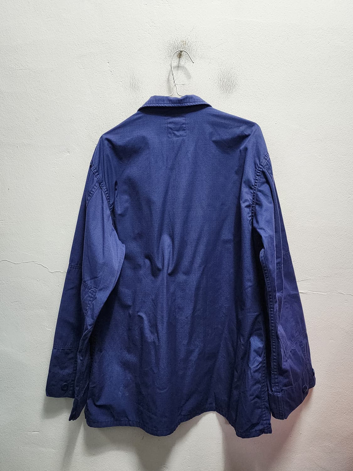 90s 밀리터리 USCG (미국 해안 경비대) 립스탑 셔츠  상품이미지2