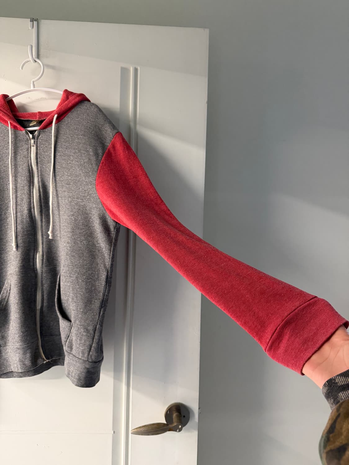 얼터너티브(Alternative) 배색 후드집업 상품이미지7