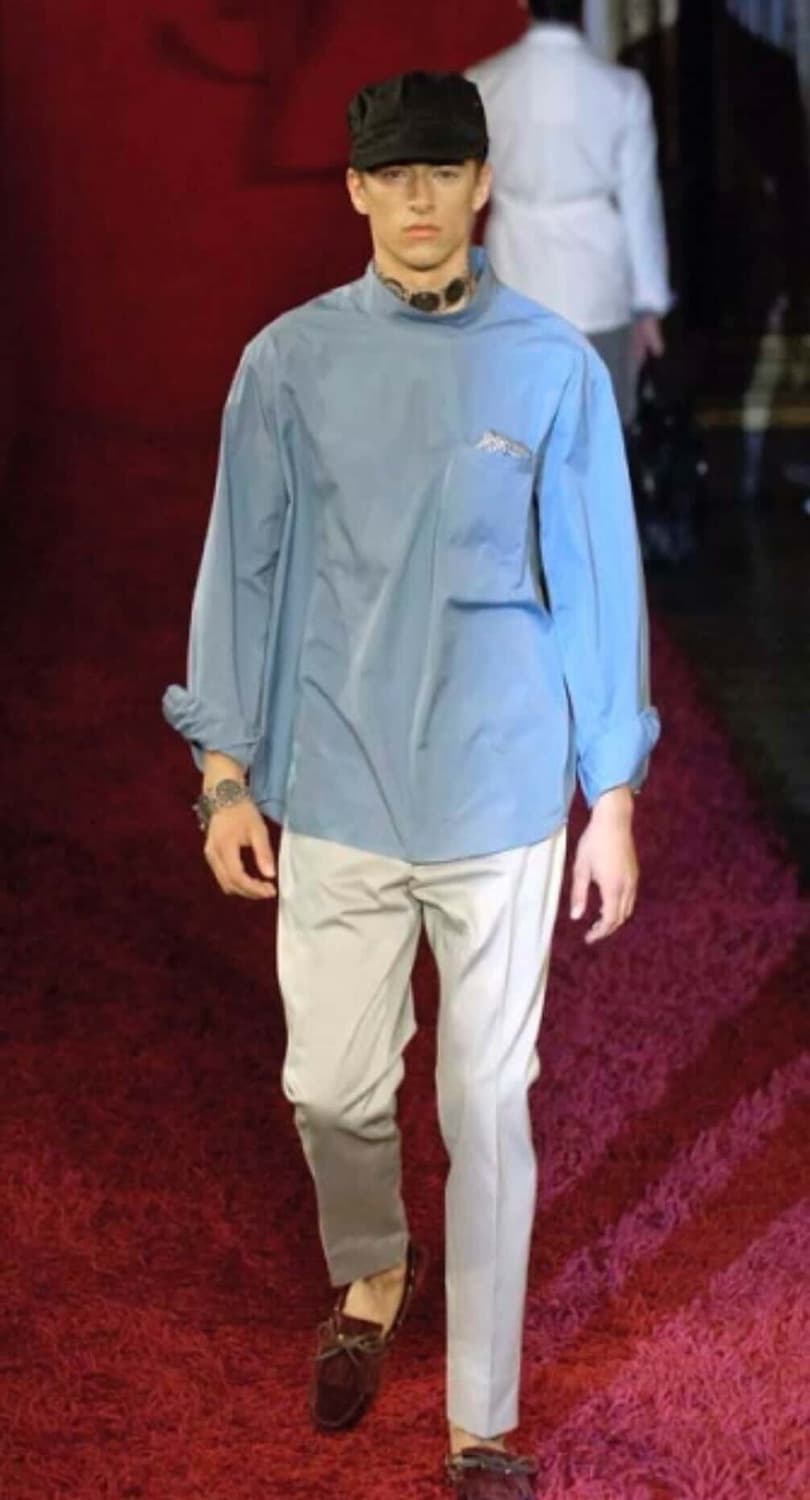 Yves Saint Laurent 07SS back button smoc 상품이미지9