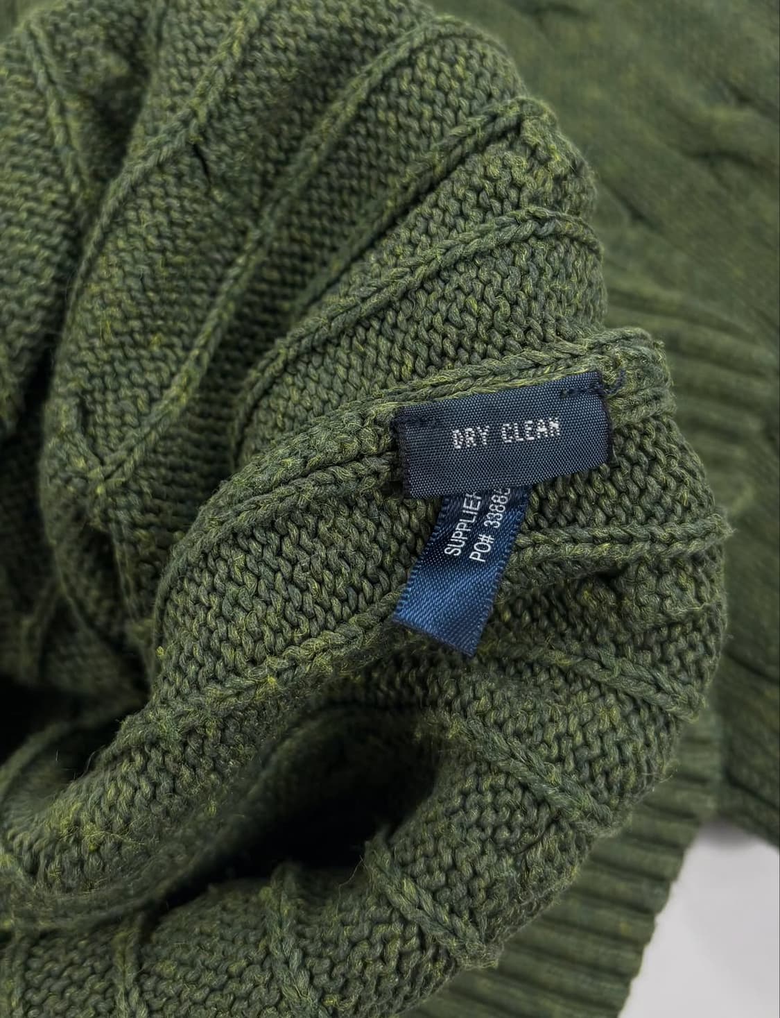 - 폴로 랄프로렌 브이넥 꽈배기 니트   상품이미지4