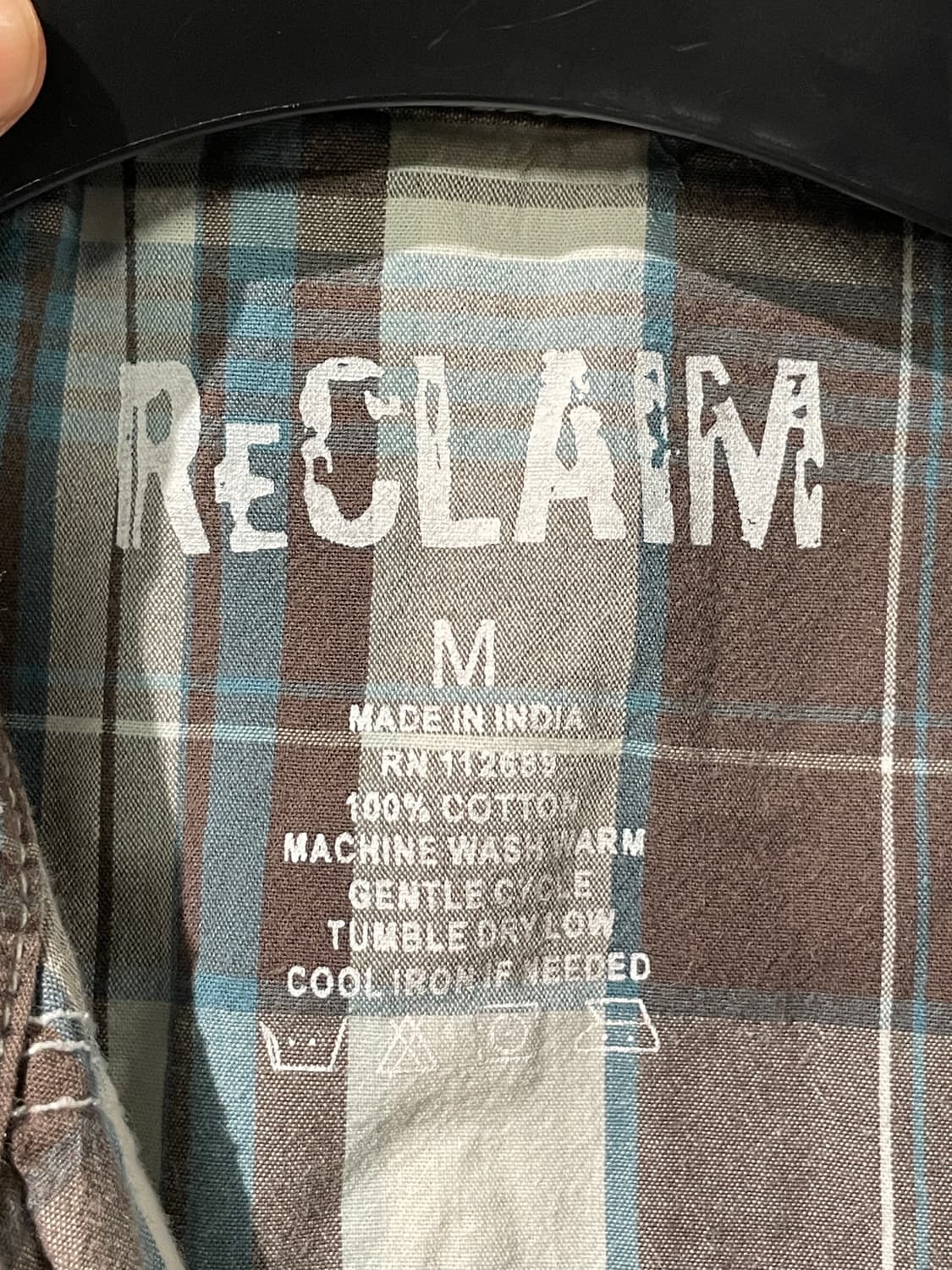 빈티지 웨스턴 체크 셔츠   상품이미지7