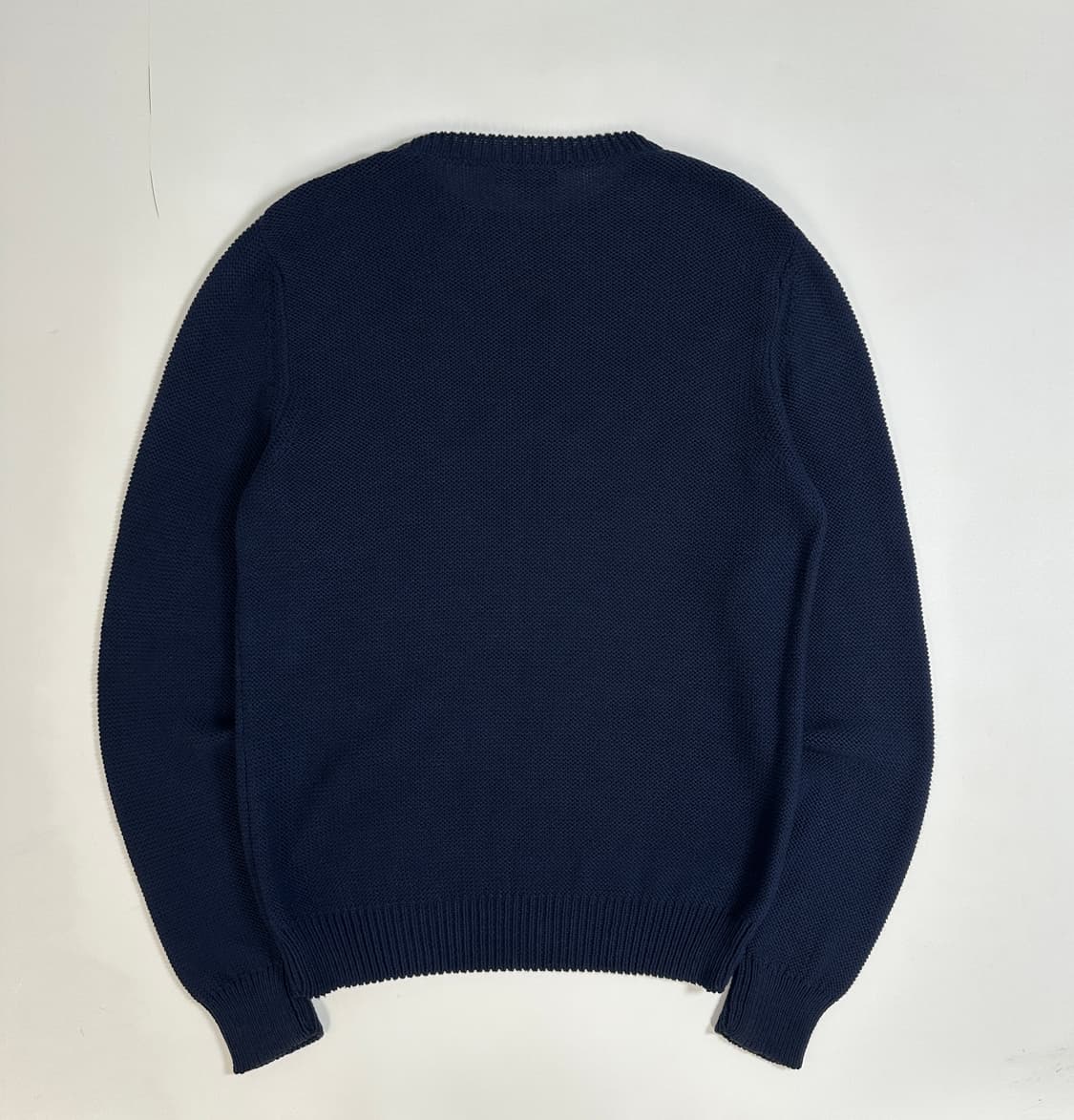 아페쎄 A.P.C. 슬림루즈핏 미니멀 네트 니트 S 네이비  상품이미지5