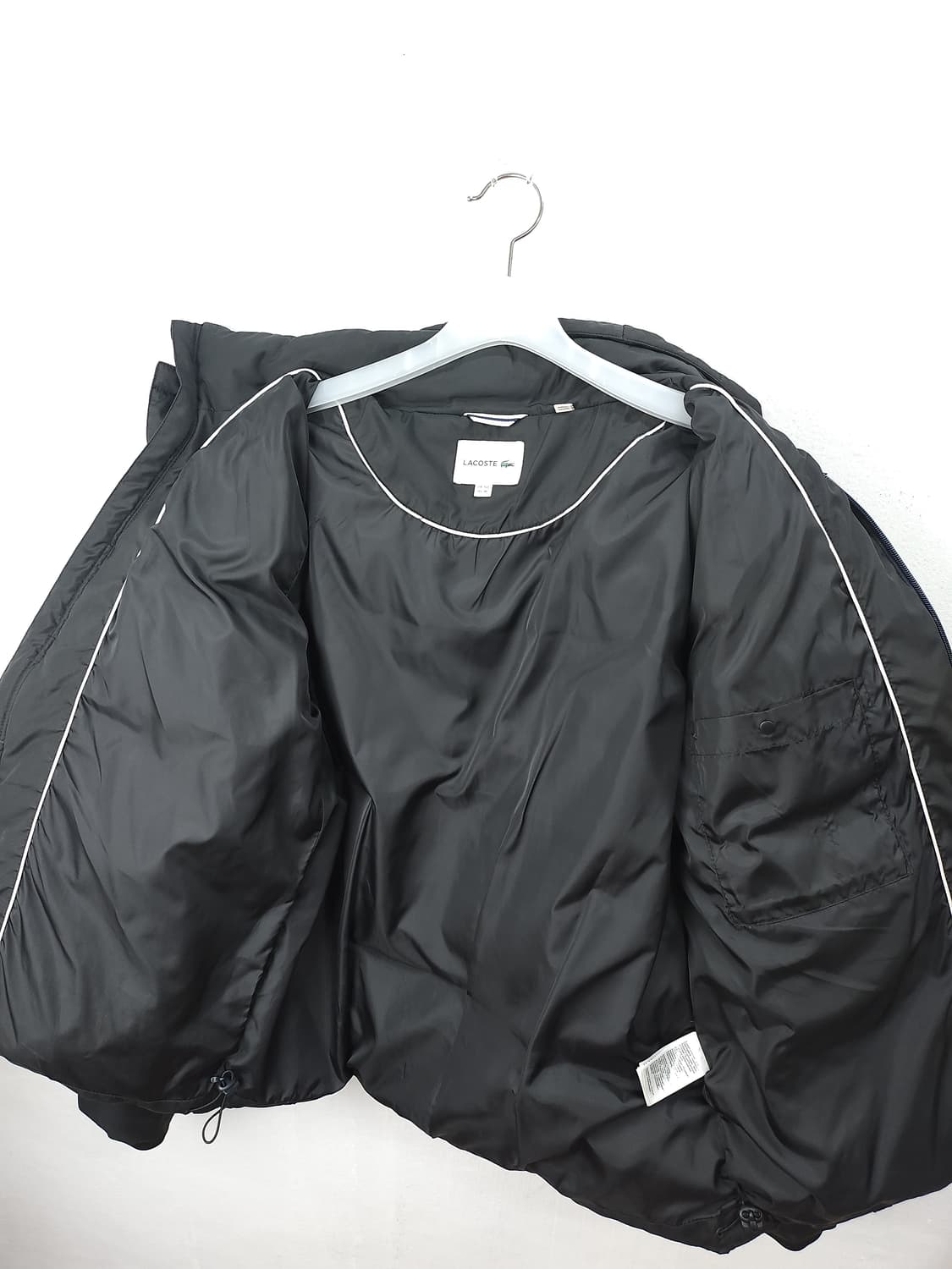 라코스테 블랙 푸퍼 패딩 100-105 XL 상품이미지10