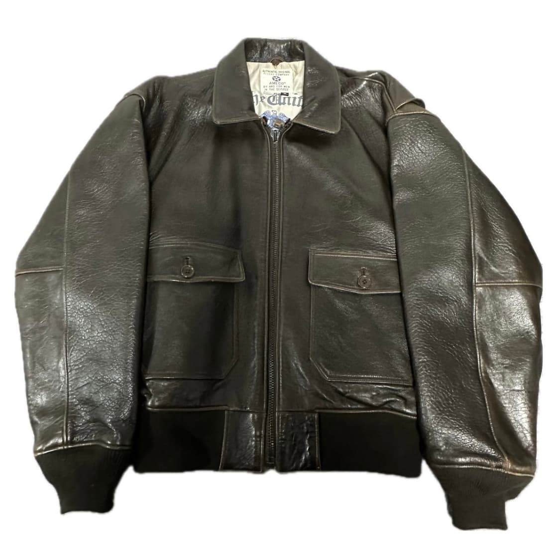 AMECO 공군 A-2 가죽자켓 상품이미지2