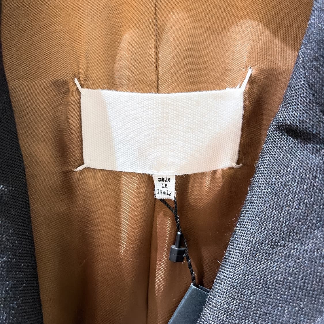 (정품/새상품) 메종 마르지엘라 여성 블랙 패치워크 러플 자켓 상품이미지2