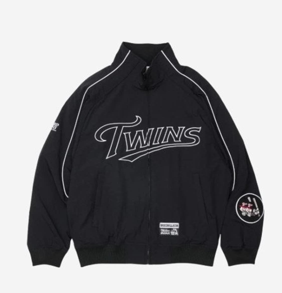 [2XL]엘지트윈스 x 빠더너스 더그아웃 자켓 블랙 버전1 상품이미지6