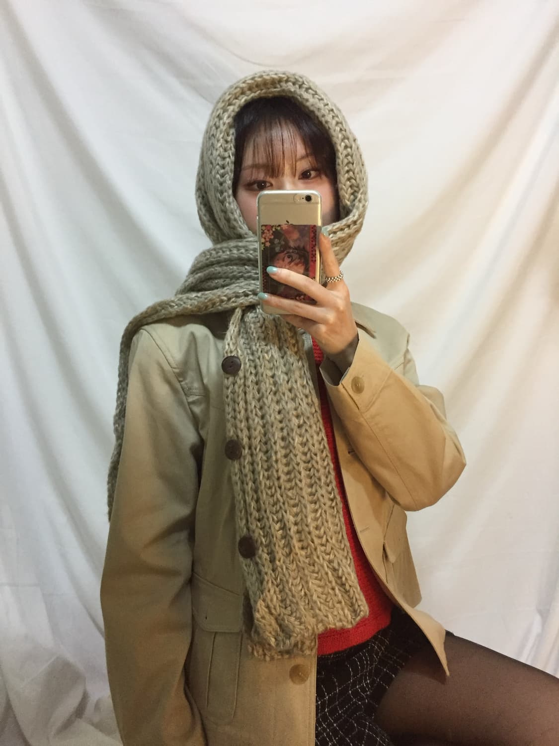 단추 목도리 상품이미지5