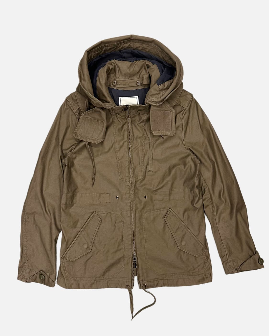 NANO UNIVERSE beige mountain parka 상품이미지2