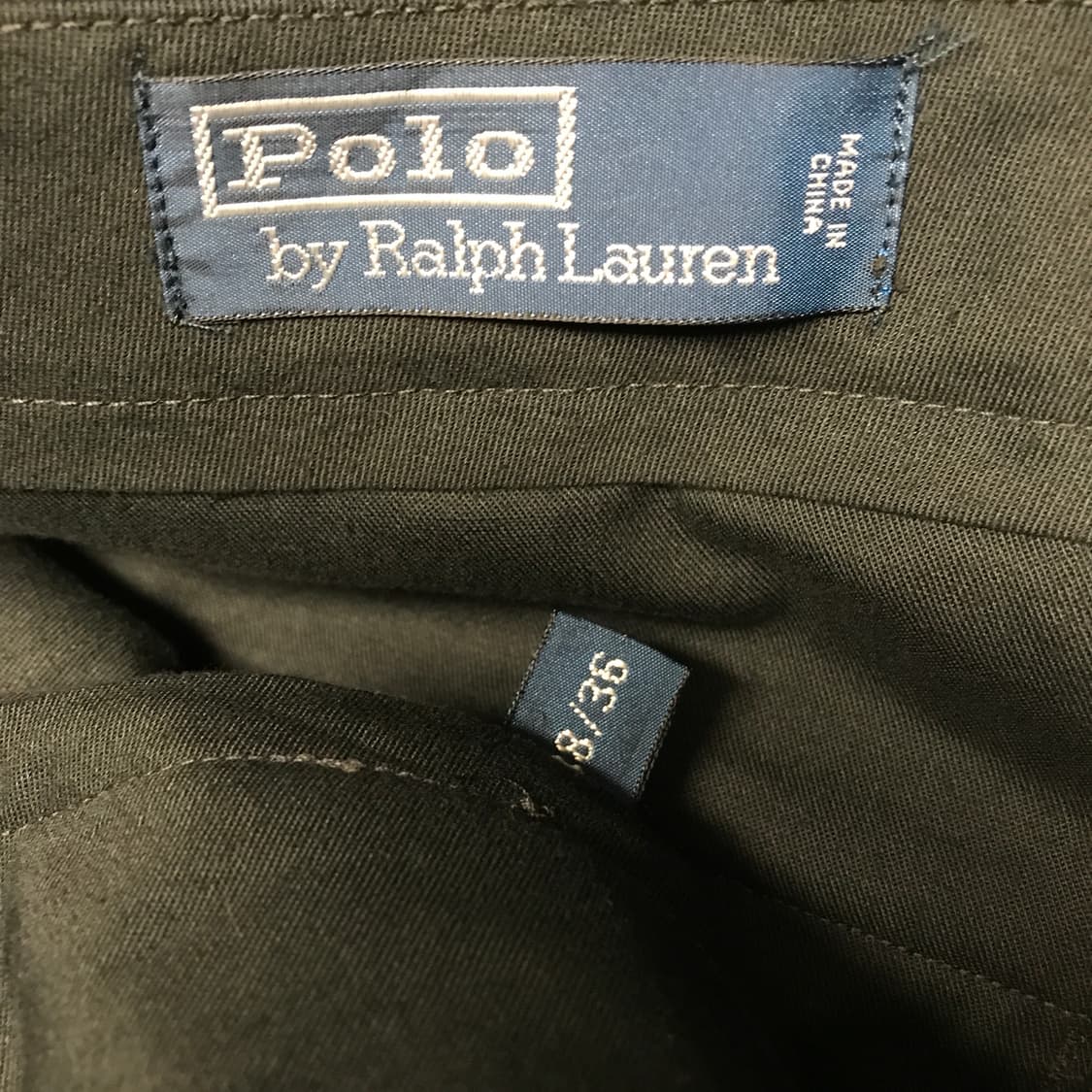 폴로 랄프로렌 블랙 치노 팬츠 38/36 상품이미지5