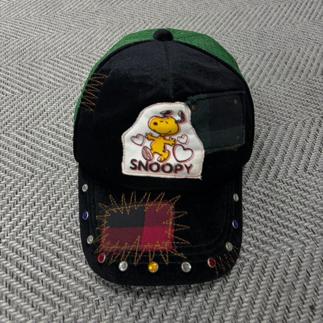 스누피 펑크 트러커 캡 모자 v1459 상품이미지1