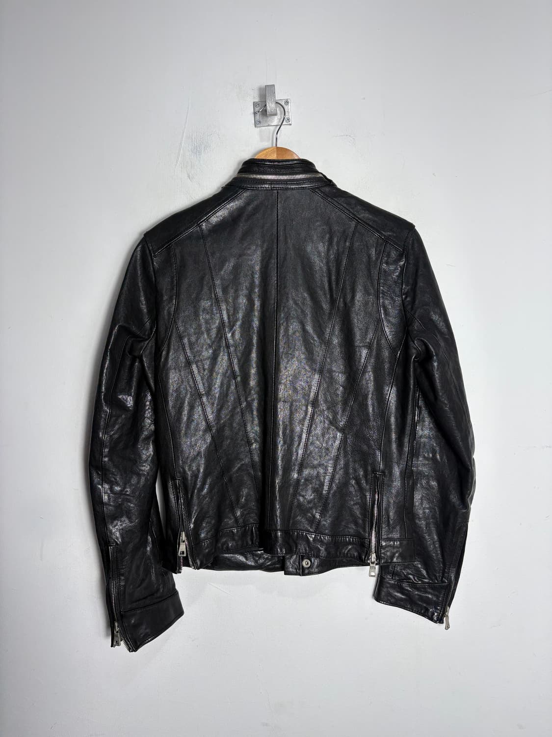 가죽 라이더 자켓 상품이미지6