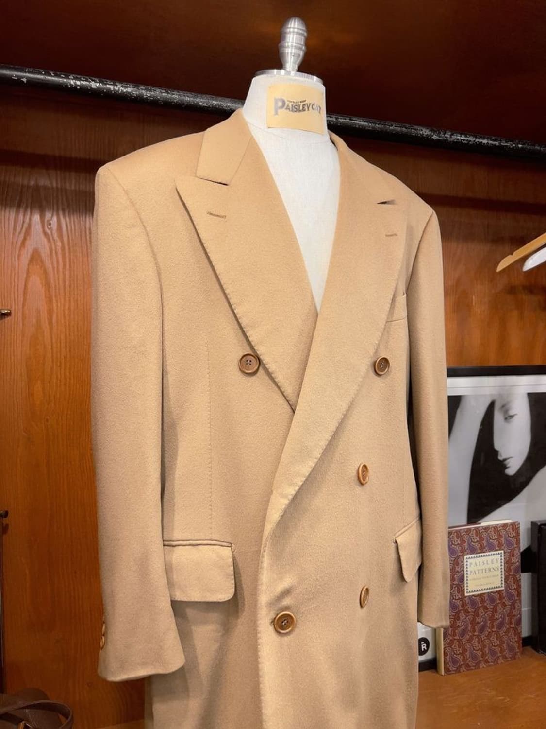 페레가모 캐시미어 코트 상품이미지2