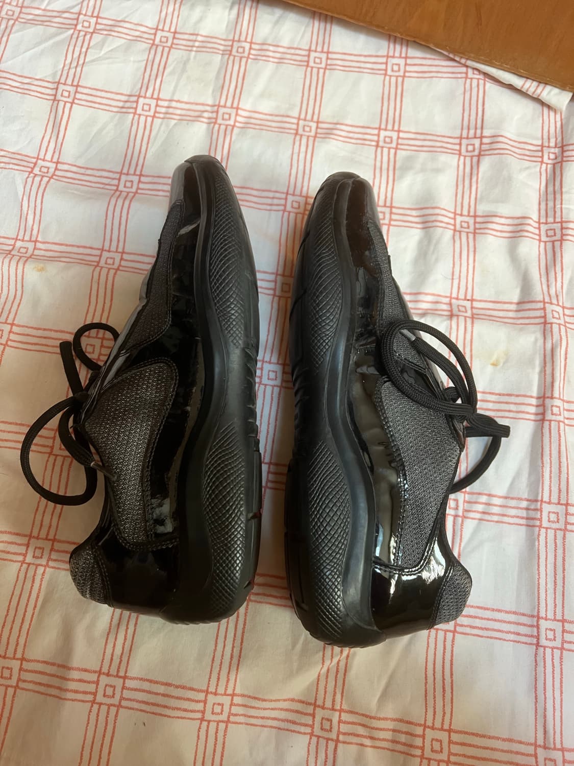 프라다 아메리카컵 og 블랙 유광 상품이미지7