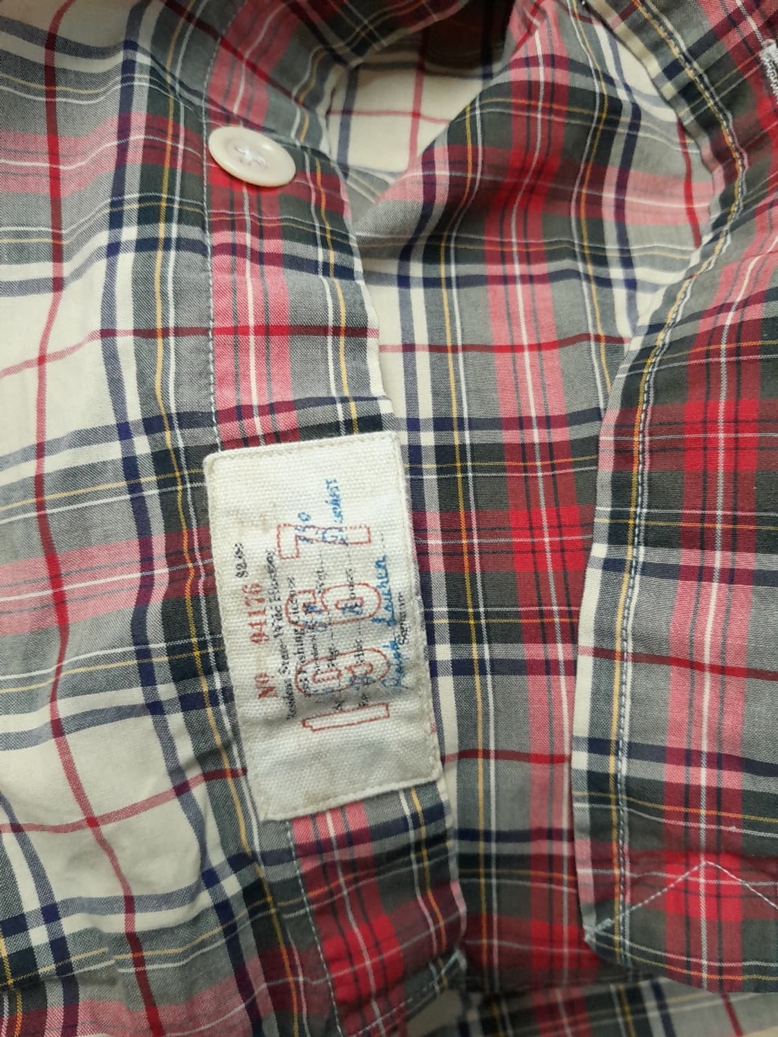 폴로랄프로렌 체크남방 상품이미지6