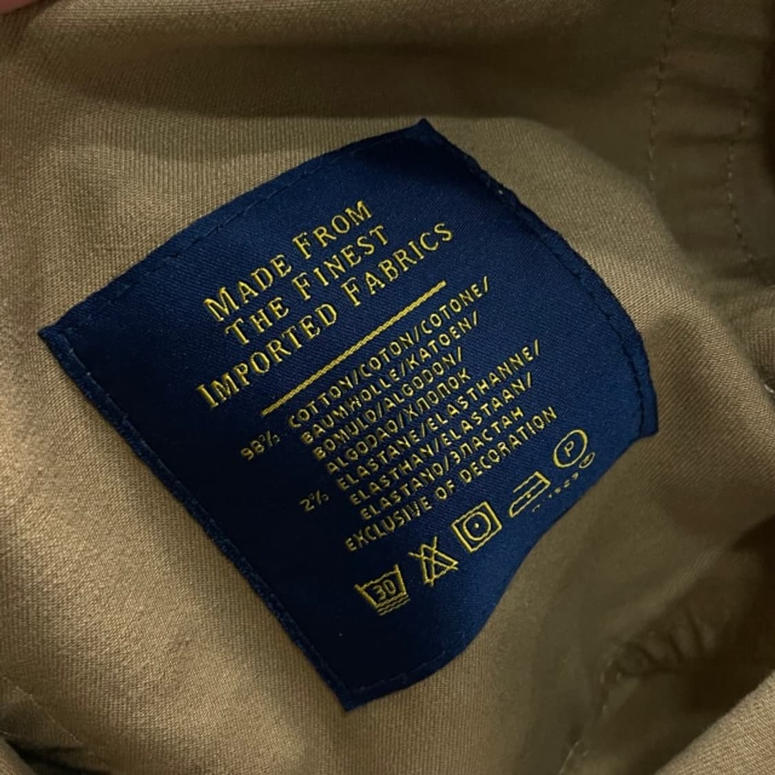 34 폴로 신형 치노팬츠 상품이미지5