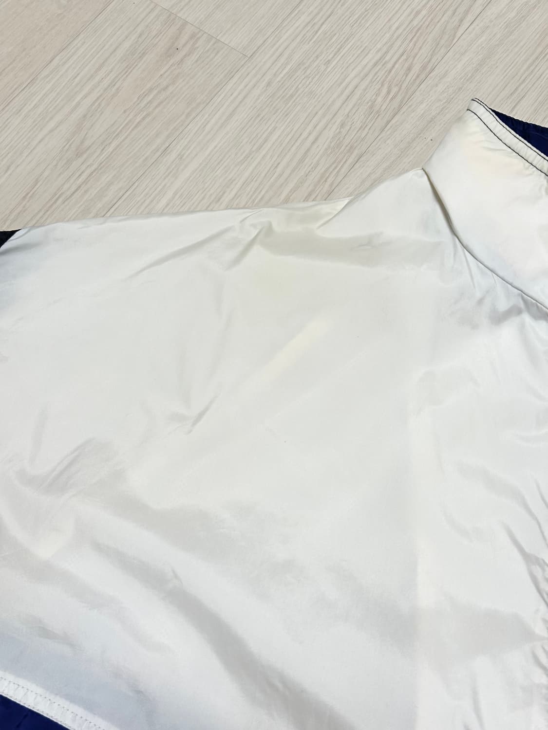 90's 아디다스 올드스쿨 배색 바람막이 자켓 상품이미지5