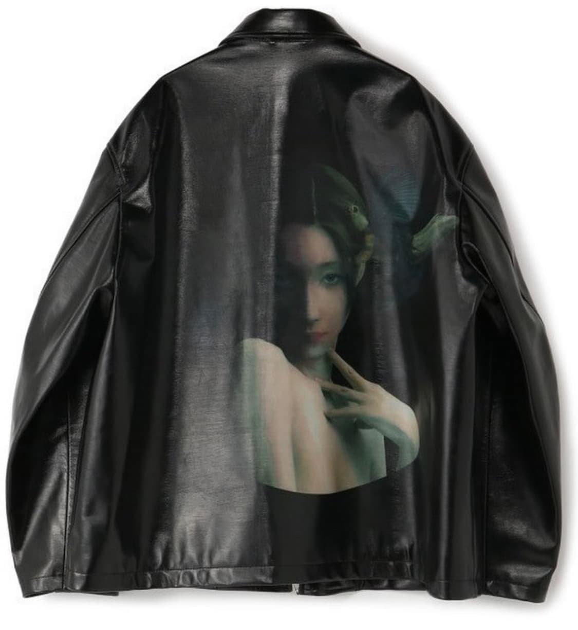 [구매글] 요지야마모토 우치다 스즈메 레더자켓 상품이미지1