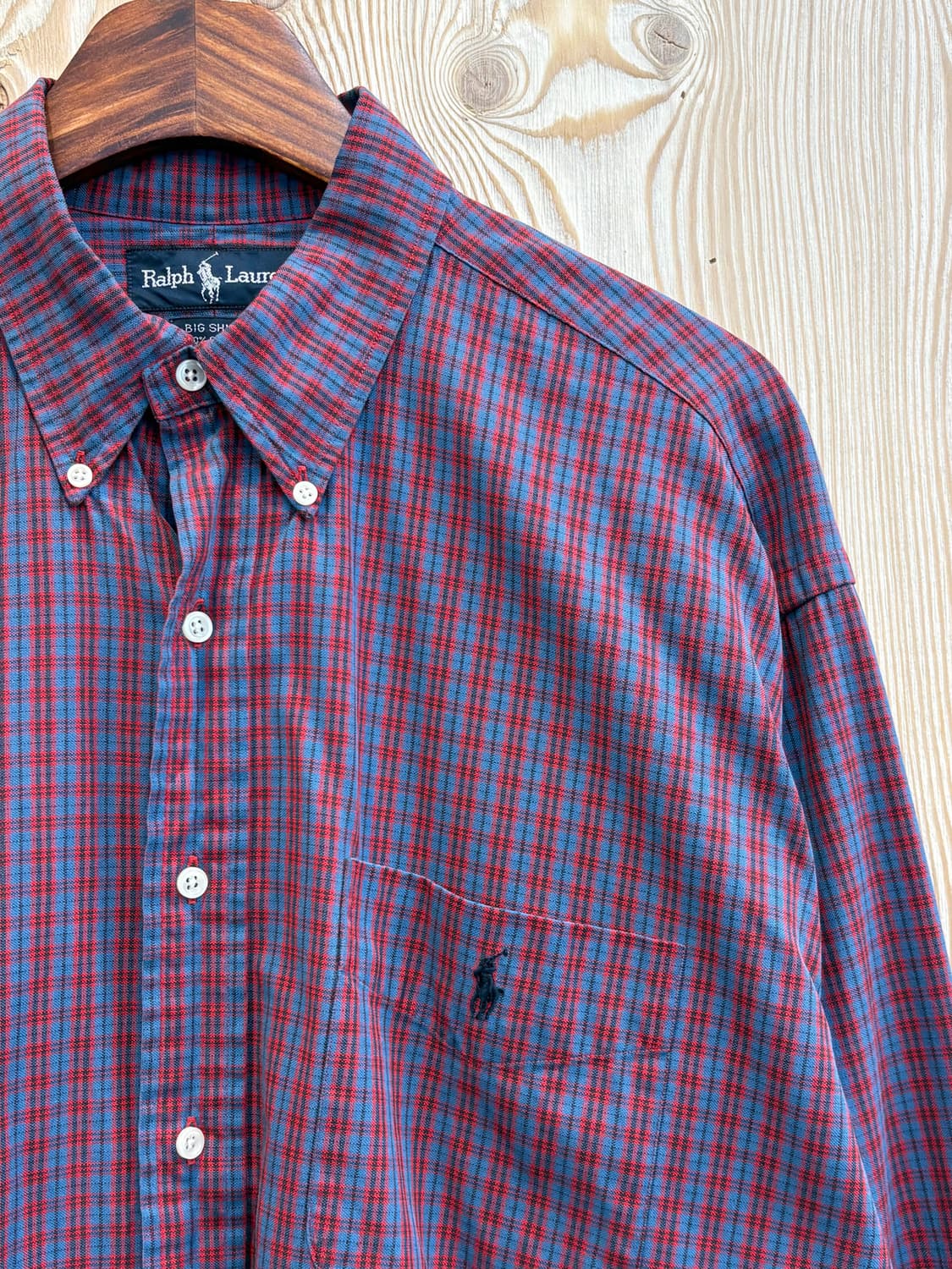 폴로 랄프로렌 체크 셔츠 상품이미지5