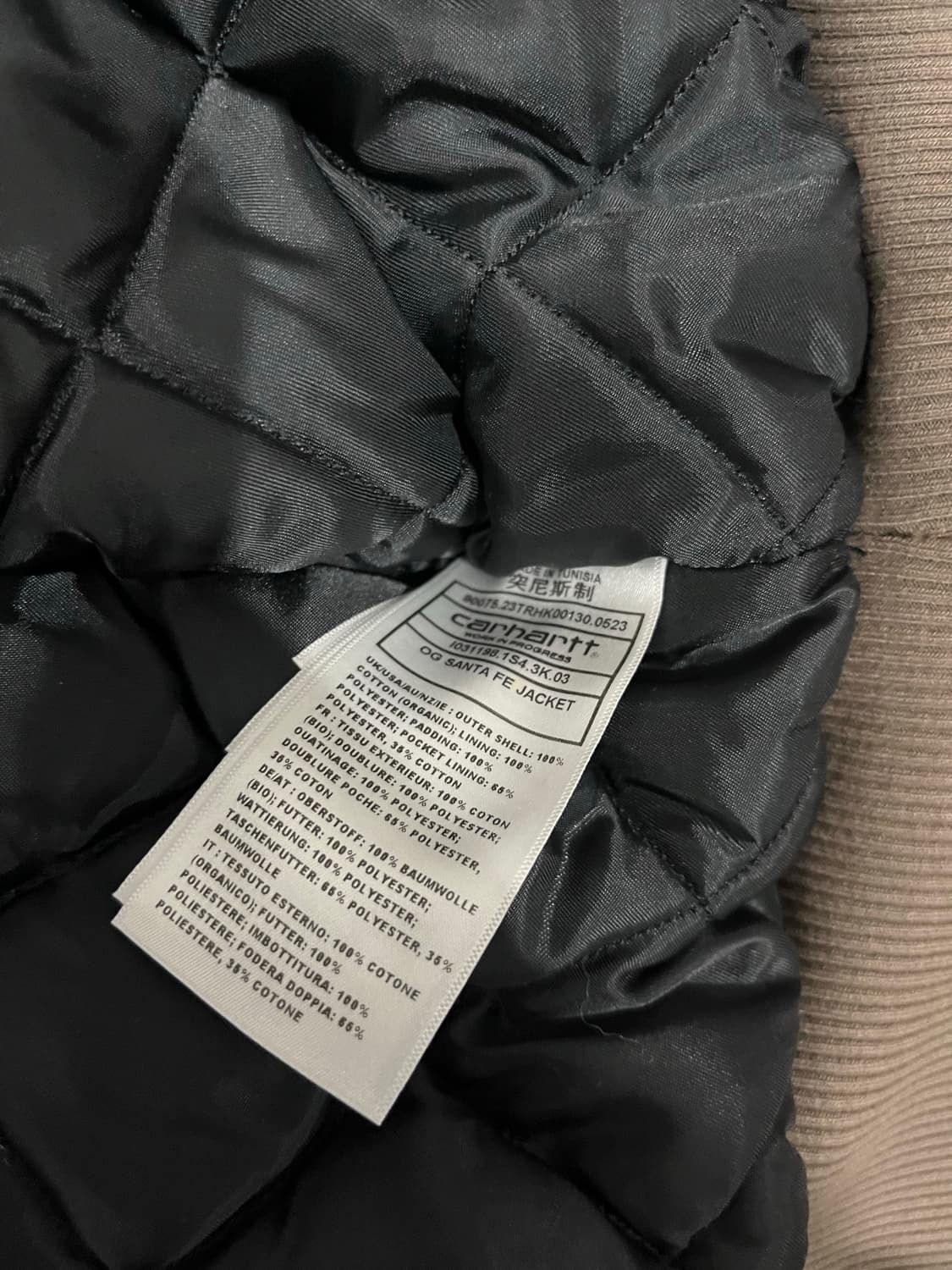 (L) 칼하트 WIP OG 산타페 자켓 바리스타 상품이미지4