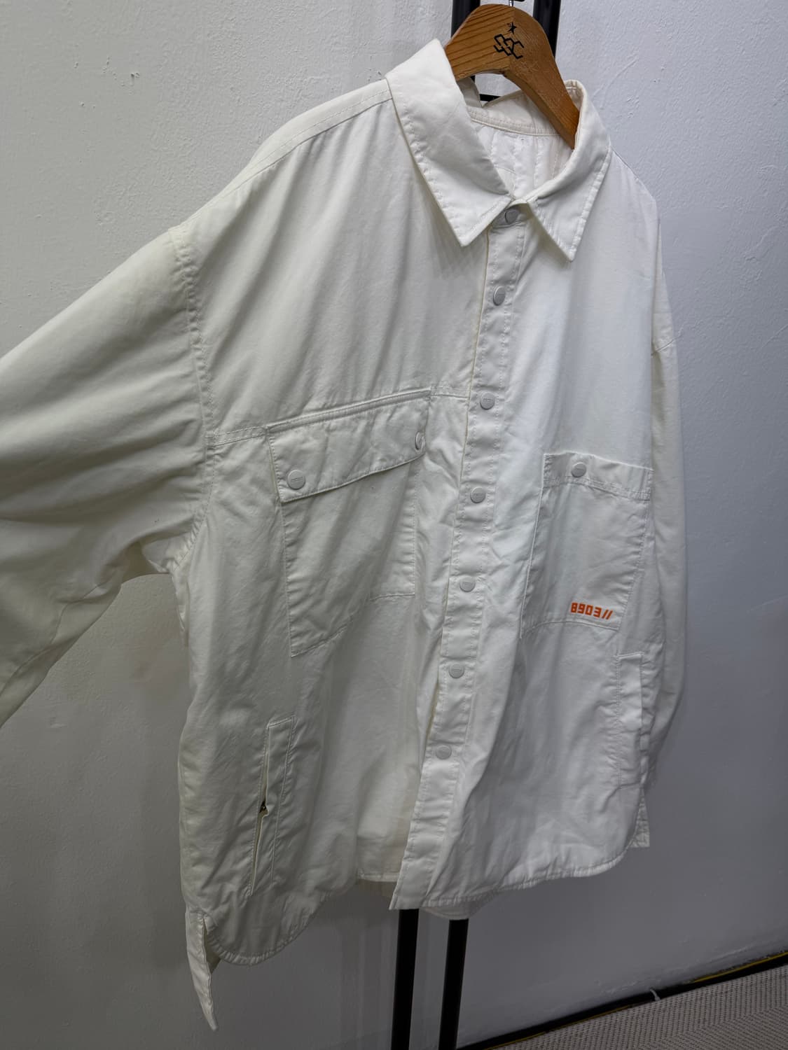 정품) 빈폴 8903 남성 오버핏 포켓 패딩 100 상품이미지2