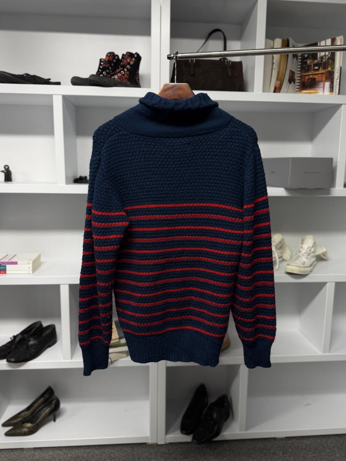 l*b works 숄카라 니트 상품이미지4