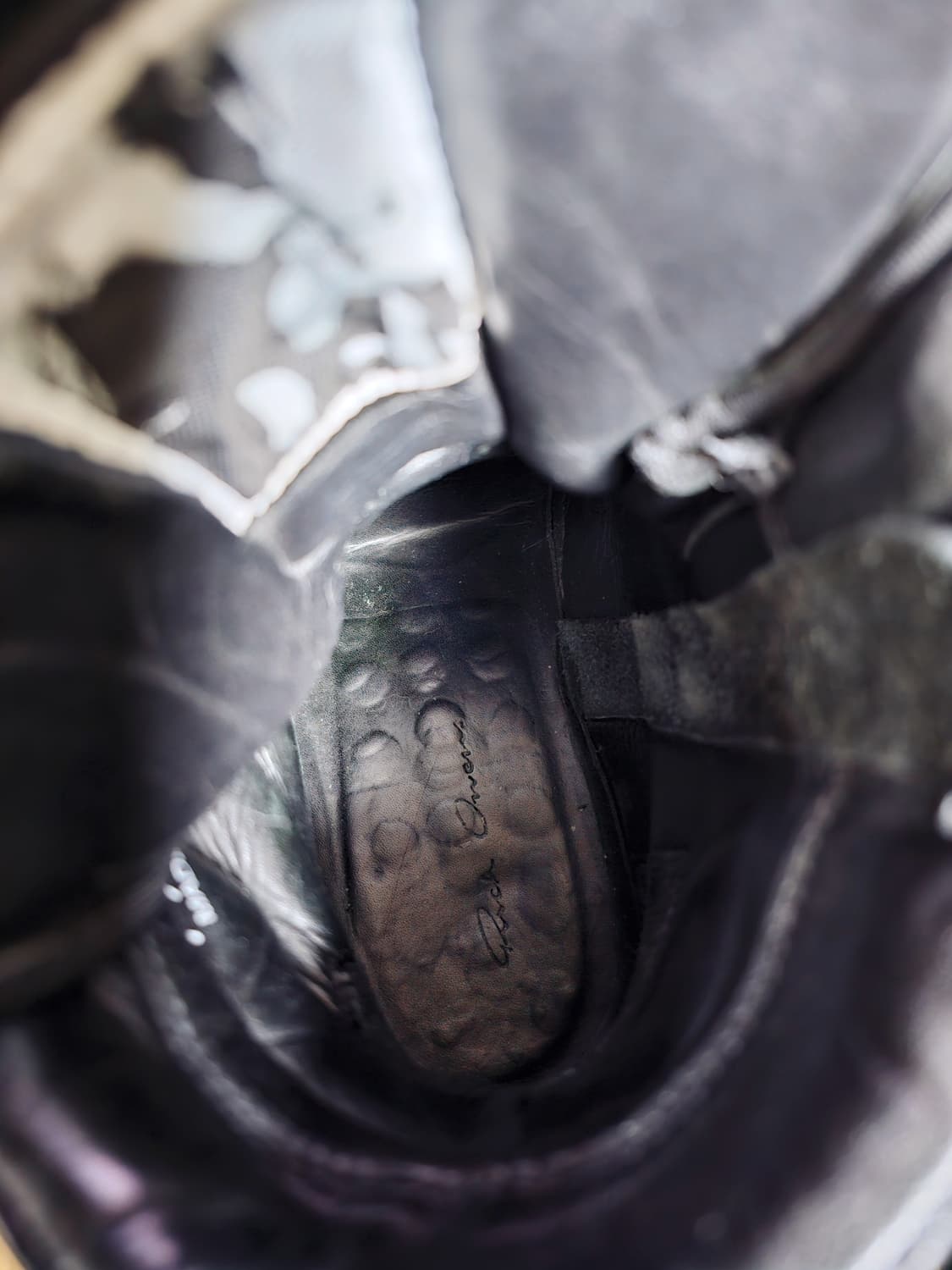 릭 오웬스 지오바스켓 올블랙 39 상품이미지5