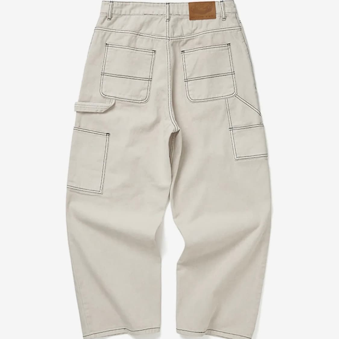 위캔더스 DRAGGY WORK PANTS (IVORY) 상품이미지1