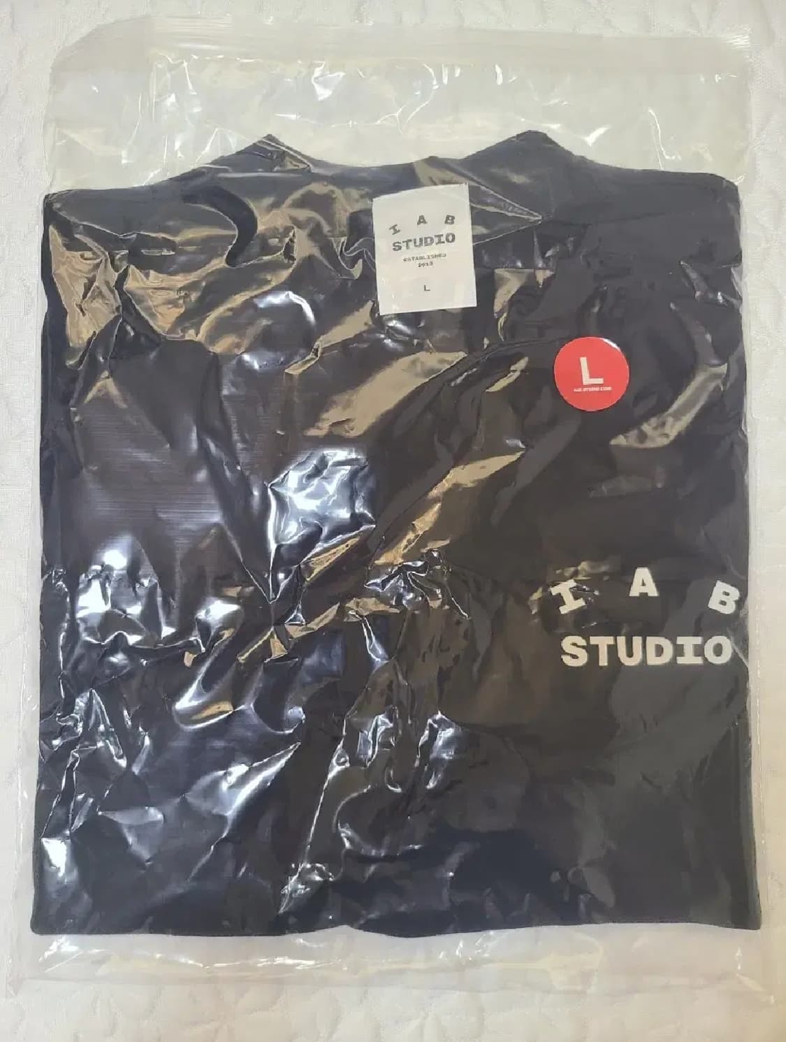 아이앱 스튜디오 베이직 반팔 티셔츠 블랙 화이트 팝니다 상품이미지3