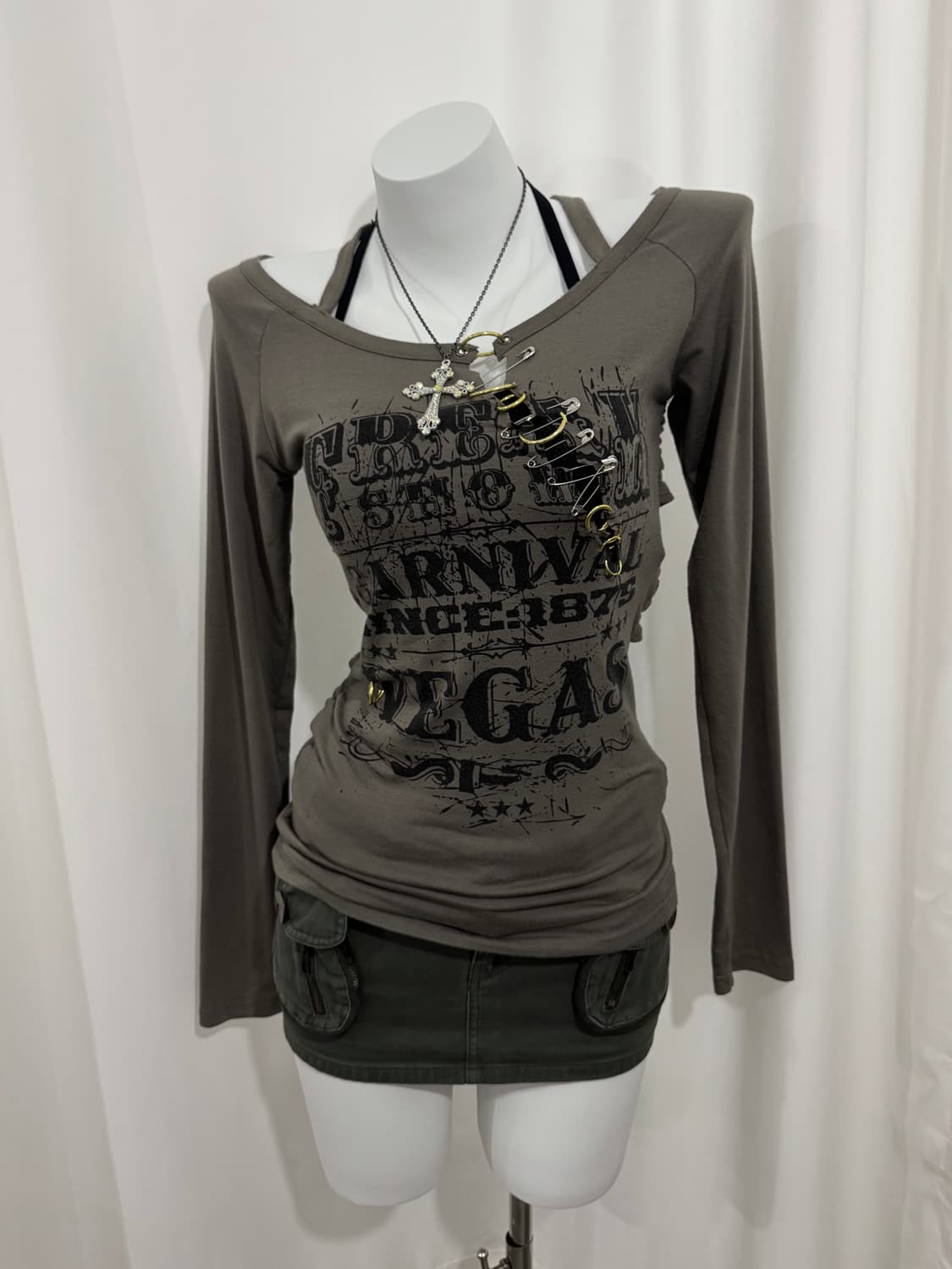 무료배송) M.K.R VINTAGE TOP 상품이미지4