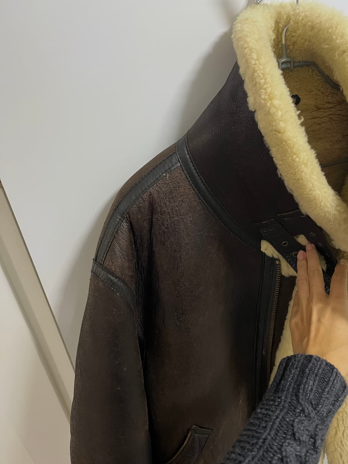 빈티지 리얼 무스탕 상품이미지6