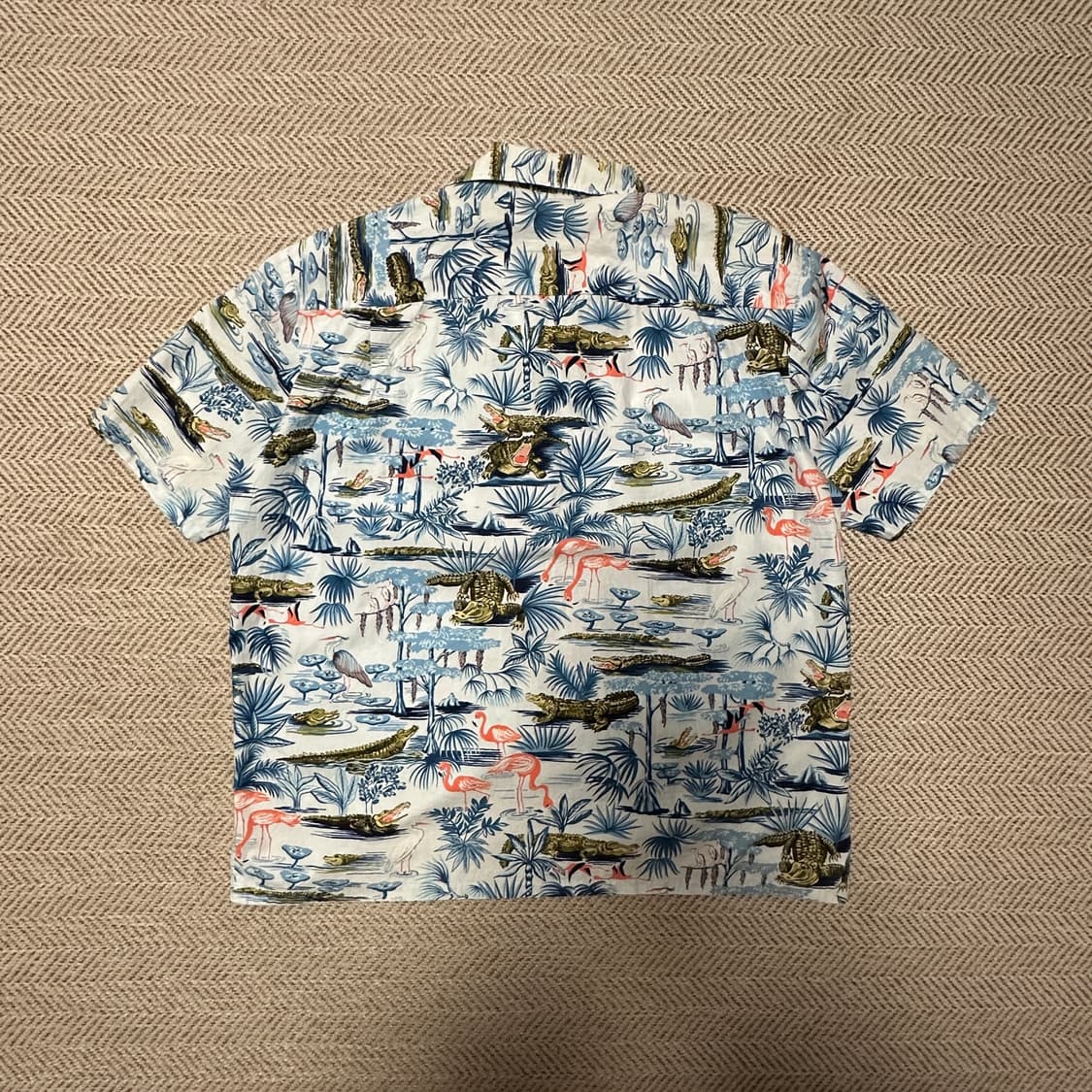 VINTAGE usa made hawaiian shirt cotton 상품이미지2