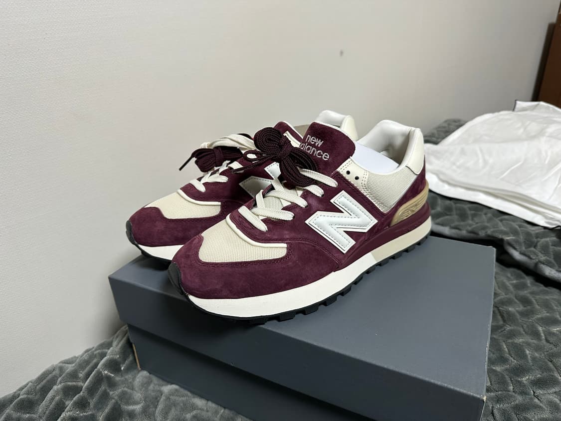 [270]뉴발란스 574 버건디 새상품 상품이미지1