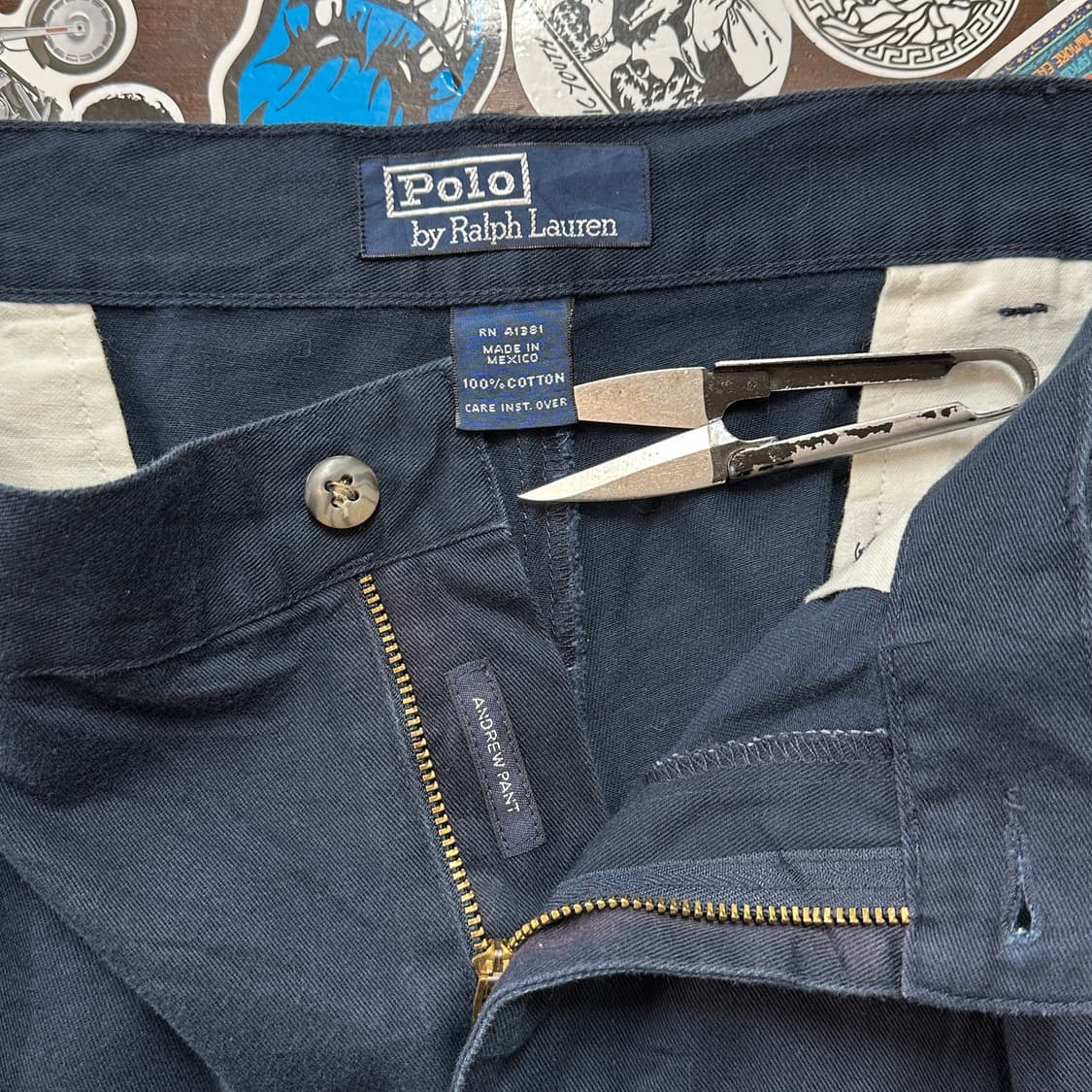 90s 폴로 랄프로렌 앤드류 치노 팬츠 34 상품이미지7