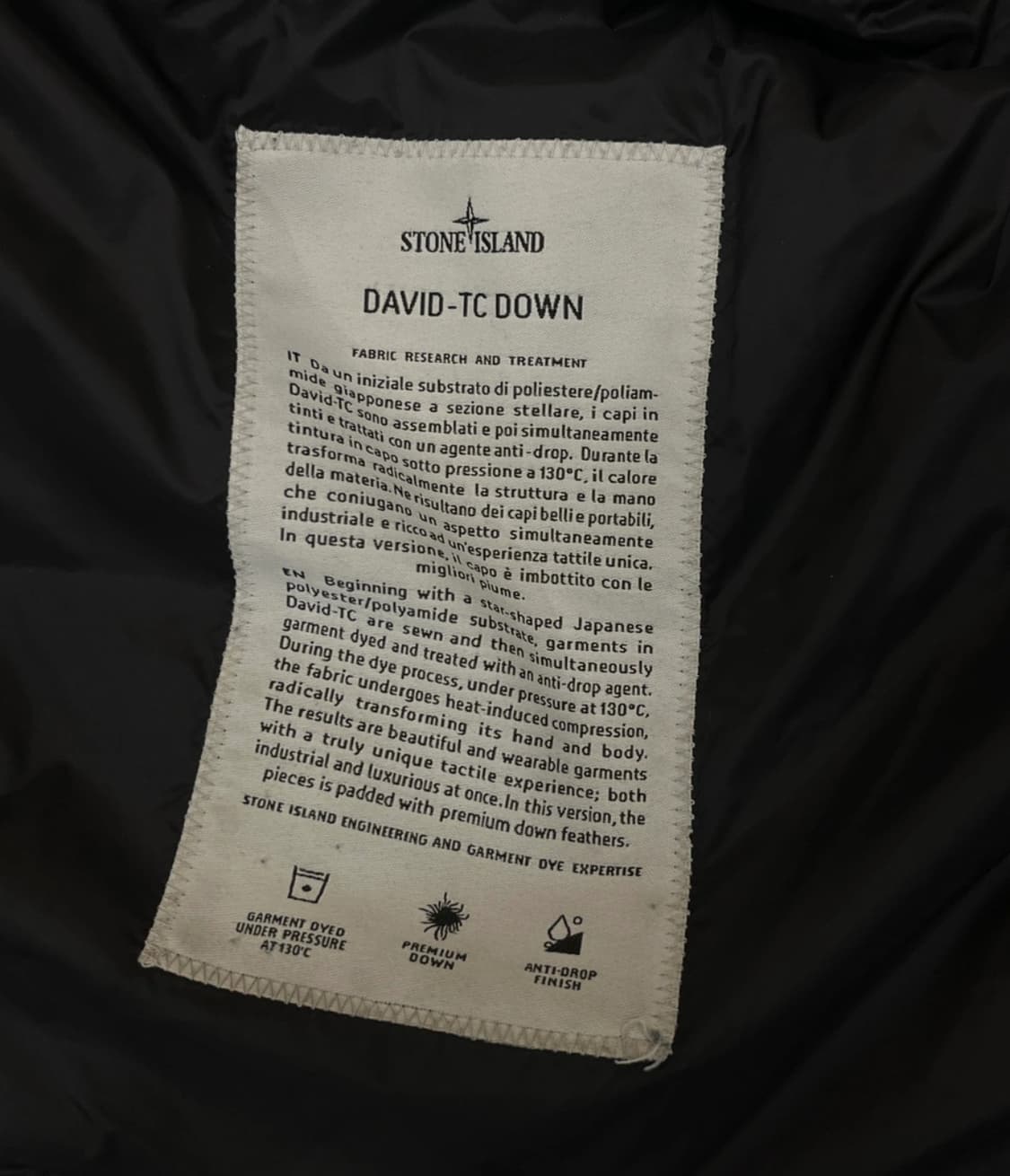 스톤아일랜드 David-tc 패딩자켓 상품이미지6