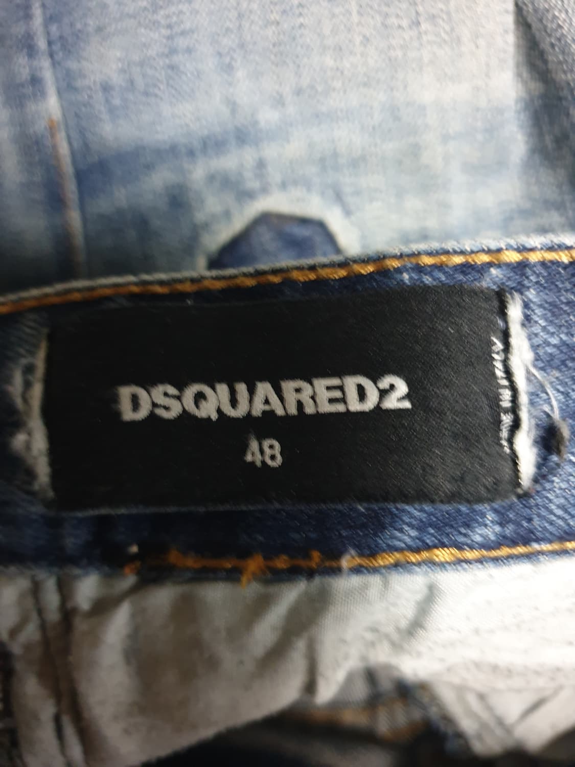 디스퀘어드2 디스트로이드 빈티지워싱 데님팬츠 (48) 상품이미지6