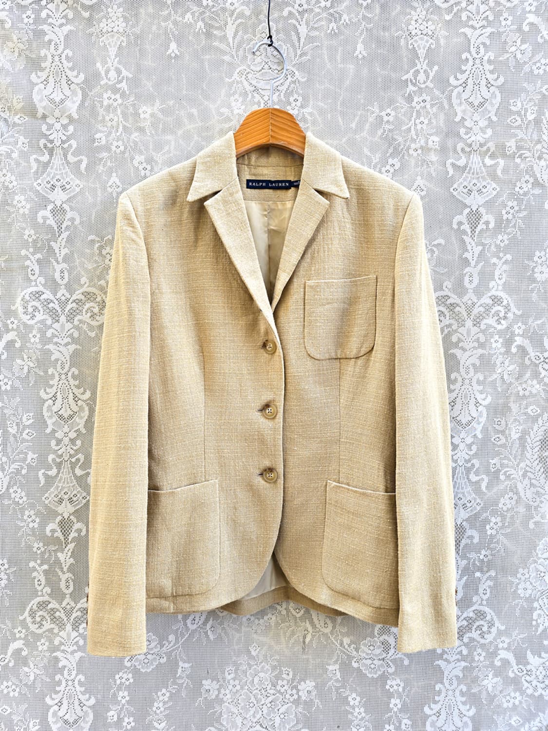 랄프로렌 실크 리넨 자켓 (made in italy) 상품이미지1