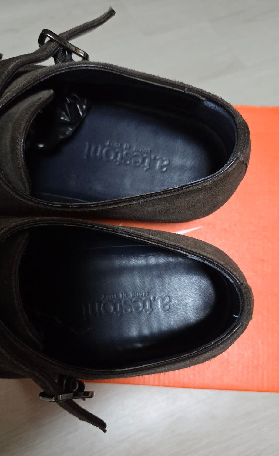 A.testony 테스토니 더블 몽크 스트랩 로퍼 상품이미지5