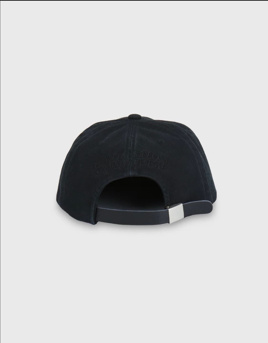 헤리티지플로스 모자 캡 HFC FLET 6PANEL CAP 블랙 상품이미지4