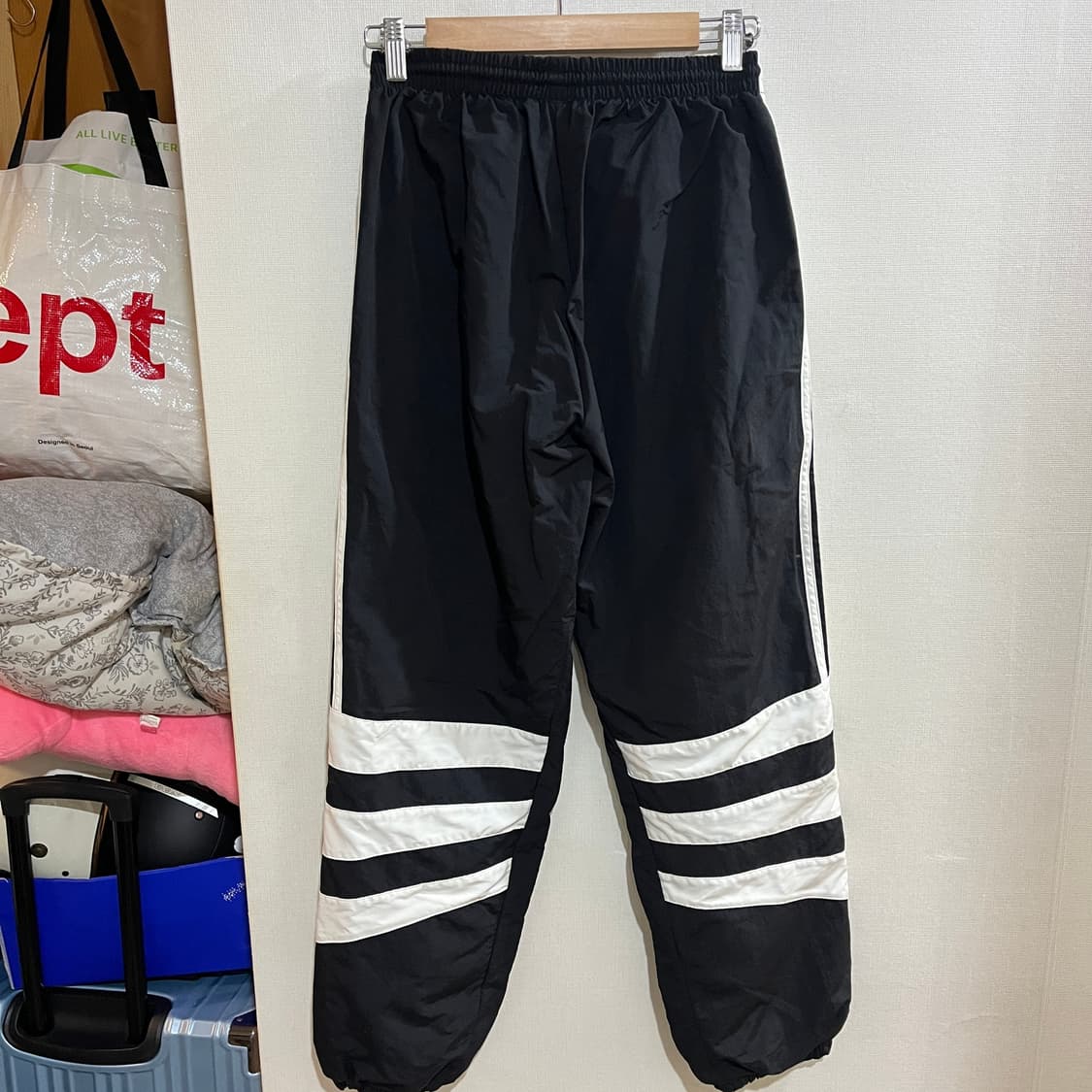 (M) 아디다스 오리지널 발란타 트랙팬츠 블랙 상품이미지2