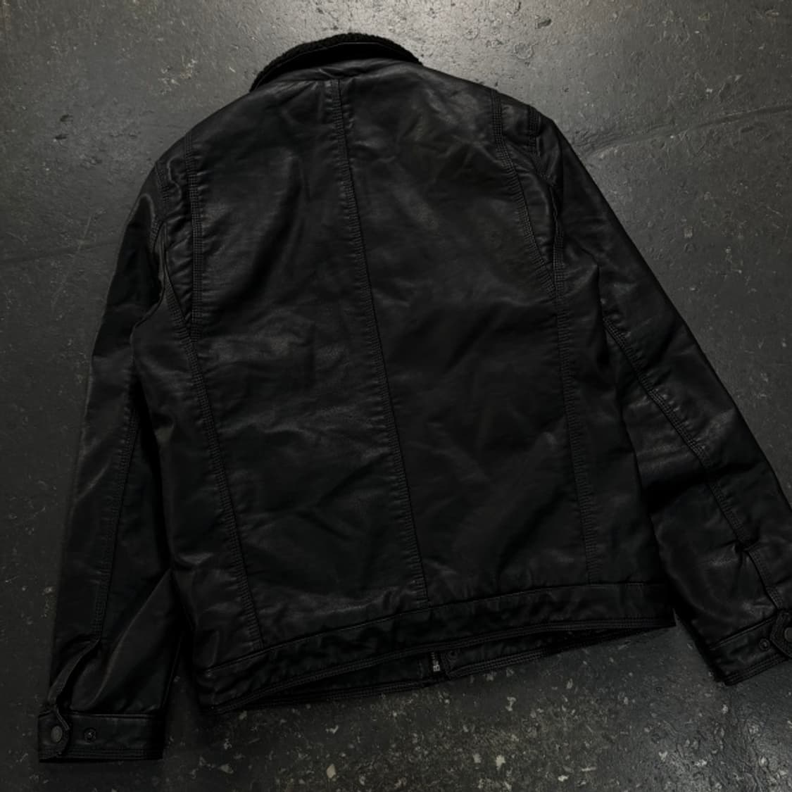 100 리바이스 레더 쉐르파 자켓 상품이미지6