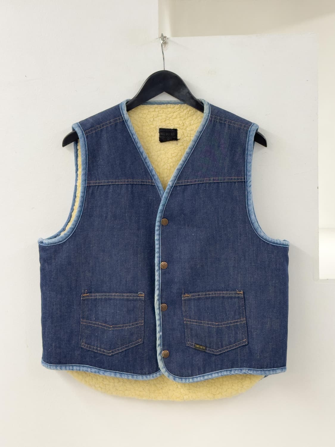 70's시어스 쉐르파 데님 베스트 상품이미지1