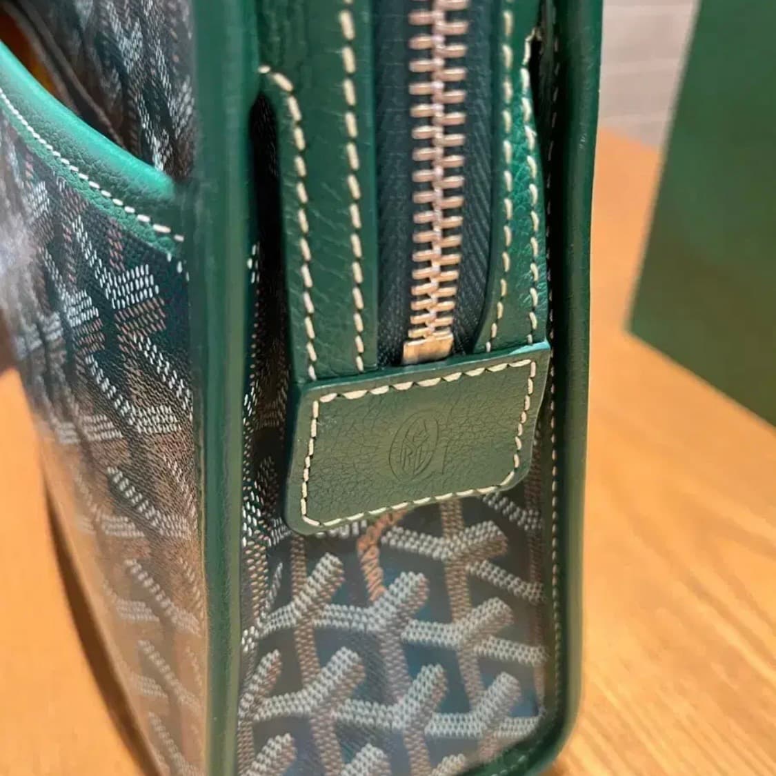 고야드 쥬방스 토일렛백 GM 그린 상품이미지6