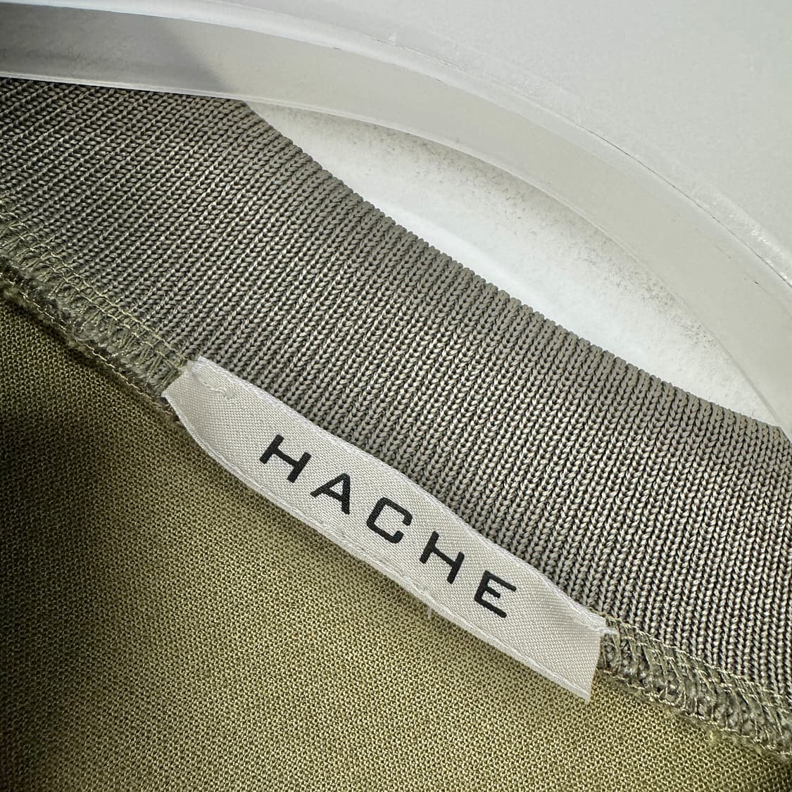 하쉬 HACHE 텍스처 블록 맨투맨 상품이미지2