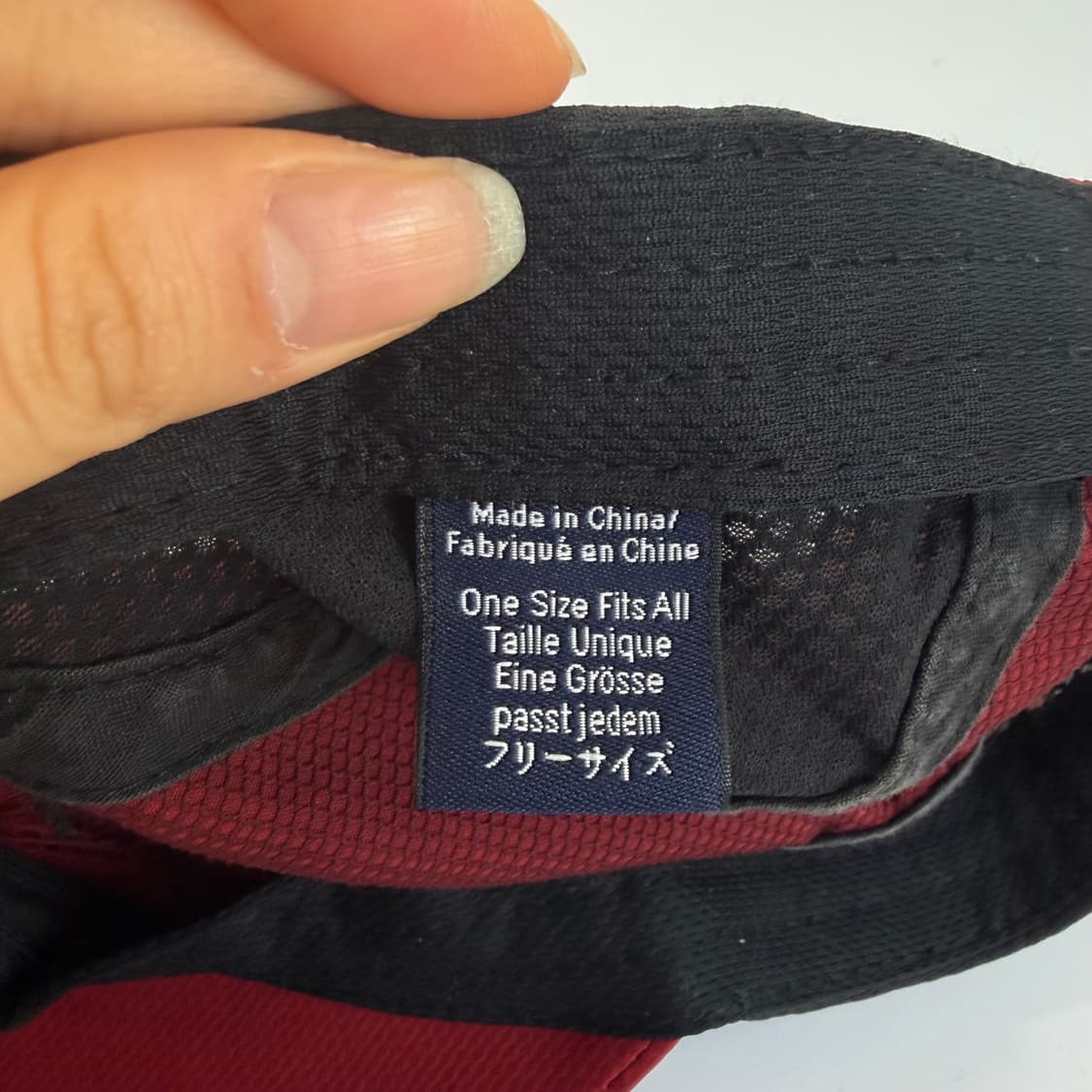 Arcteryx 아크테릭스 레드 블랙 메쉬 볼캡  상품이미지6