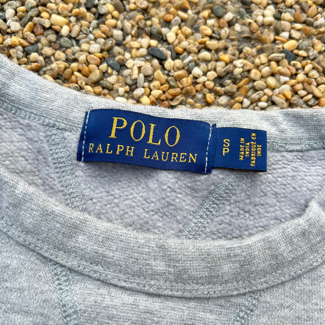 폴로 랄프로렌 라운드넥 그레이 맨투맨 상품이미지4