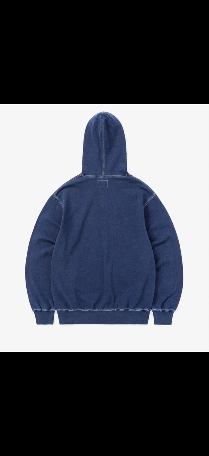 디스이즈네버댓 Indigo Dyed Hoodie 후드티 상품이미지5