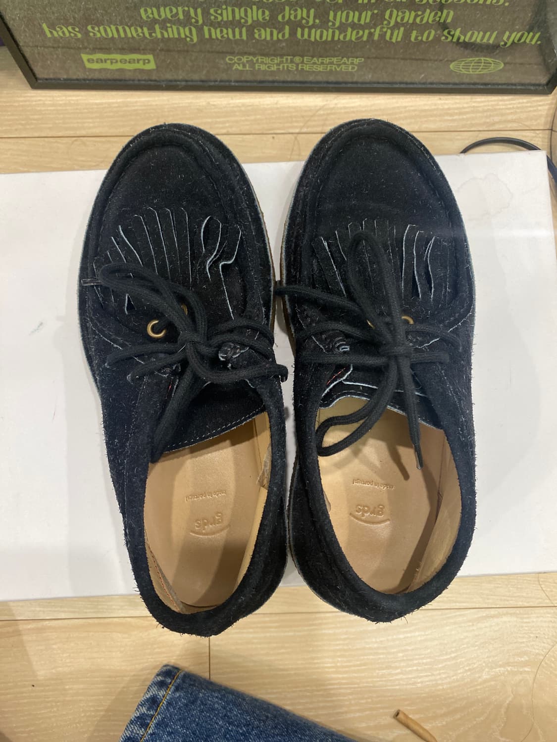 grds 그라더스 모카신 36사이즈 moccasin 01 suede 상품이미지4