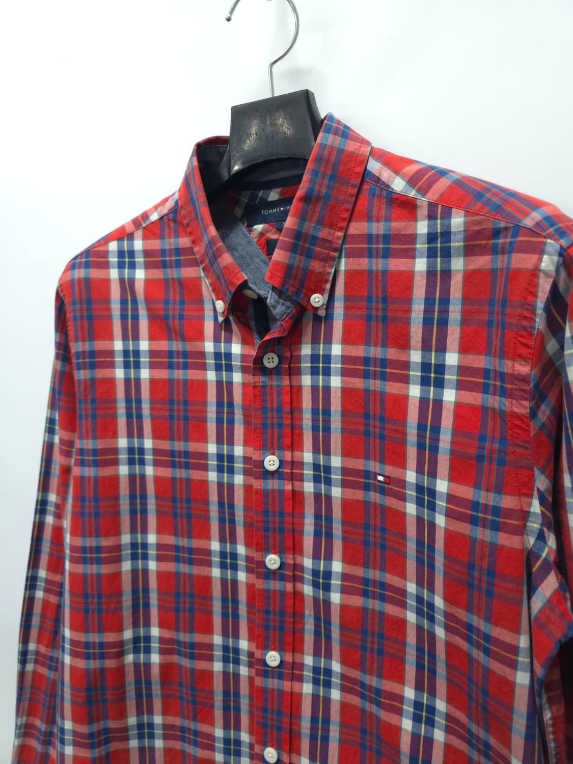타미힐피거 간절기용 레드체크셔츠 ( 55~66 ) 상품이미지5